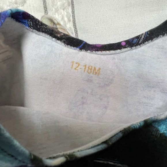 Boutique Disney Haunted Mansion Long Sleeve Peplum Top - Picture 4 of 4